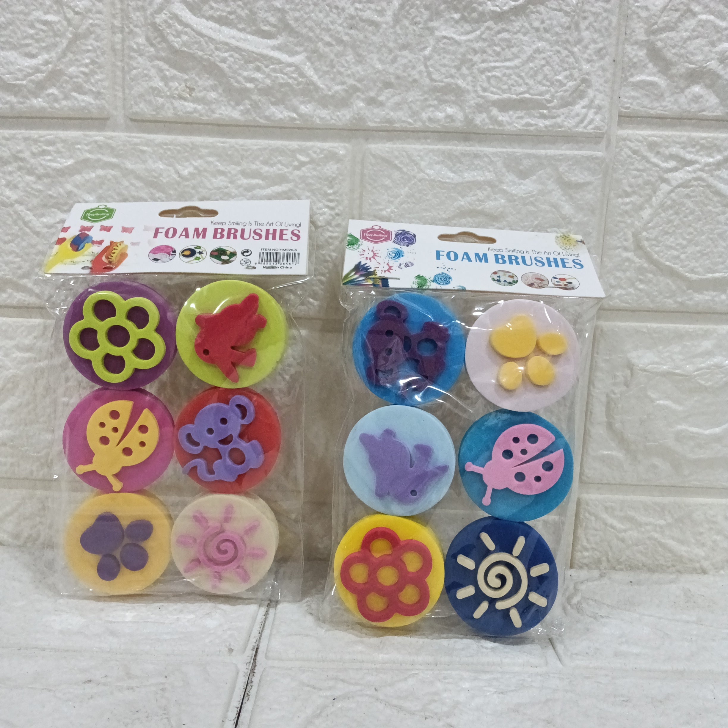Fun Kids Foam Stamps Set